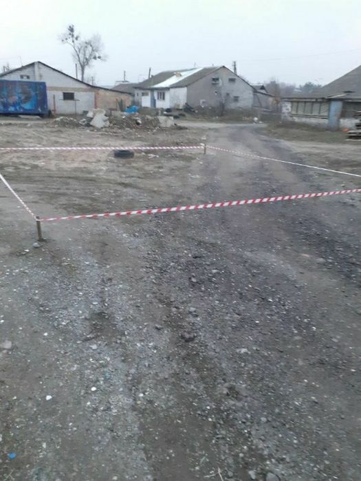 Место под гараж!