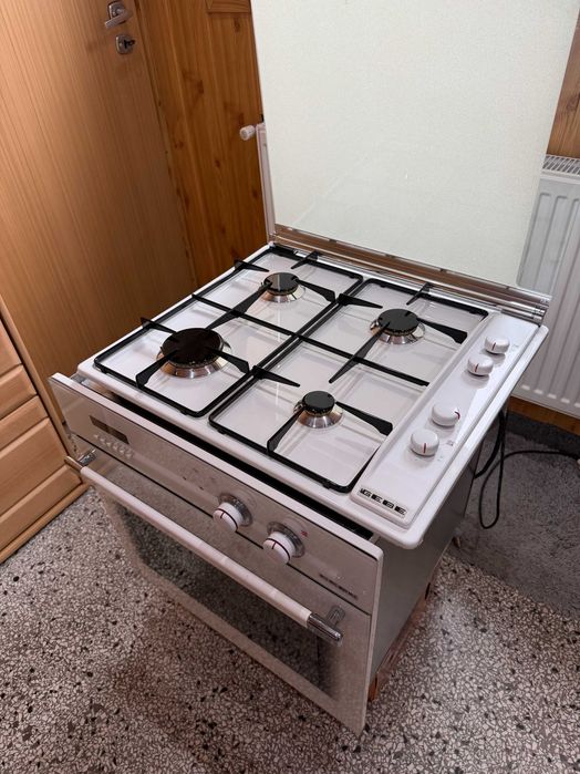 Kuchnia gazowo-elektryczna GEBE EEB59785 - Stan idealny, Nieużywana!