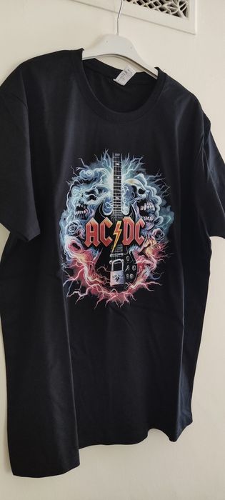 T-shirt da banda AC DC