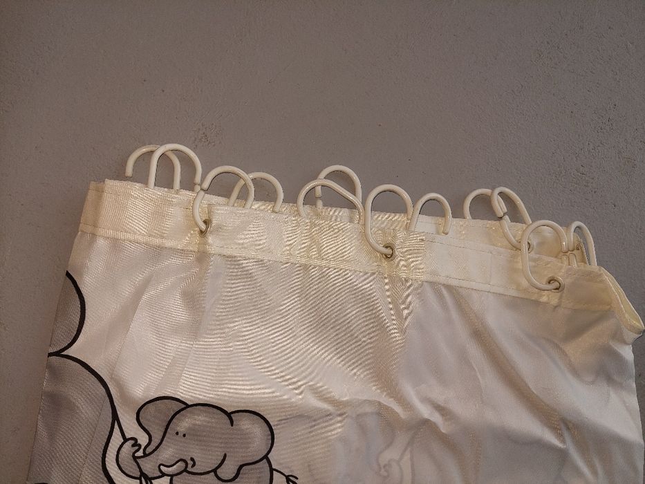 Cortina de banheira Spirella  com varão extensível
