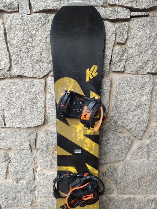 Deska snowboardowa K2 161 cm z wiązaniami Nitro