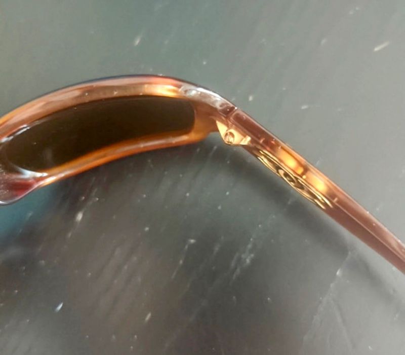 Óculos Chanel 6180 vintage Sunglasses in dark brown/burgundy