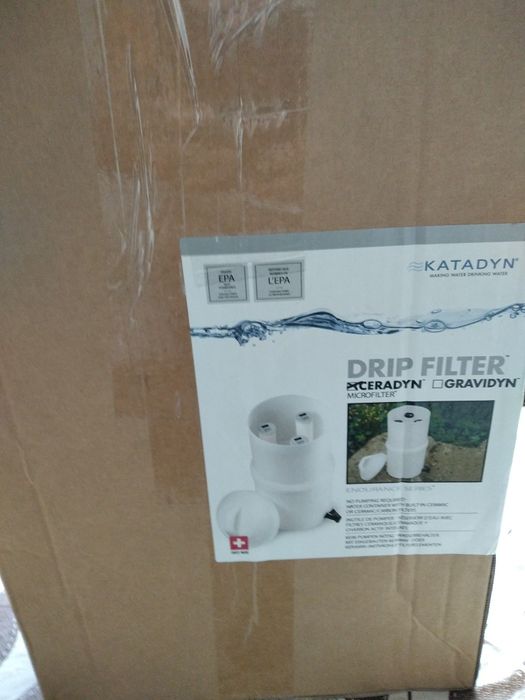 Водоочиститель воды Catadyn Drip Filter Ceradyn.