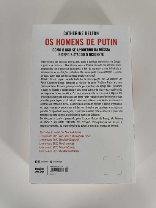 Os Homens de Putin - Catherine Belton (Livro)