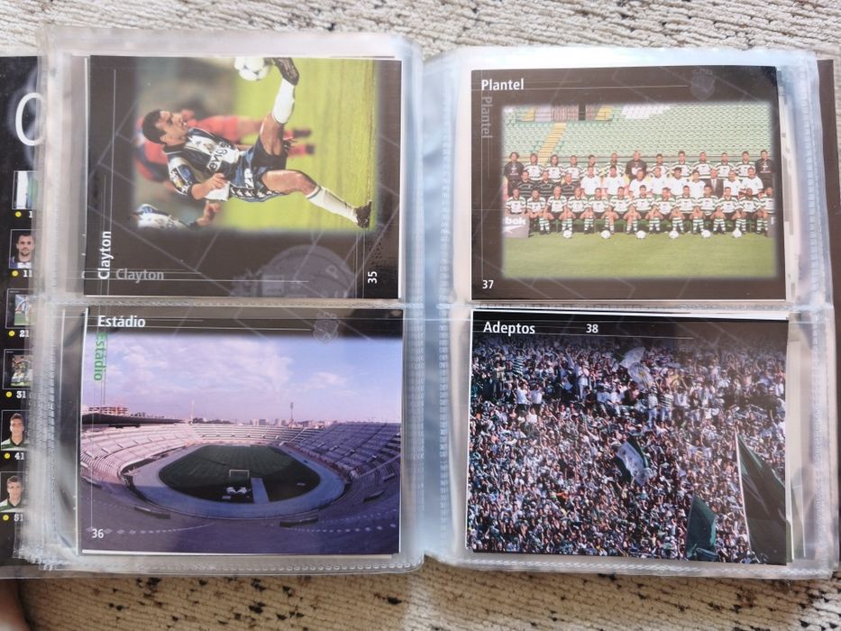Caderneta Photocards POR SPO BEN