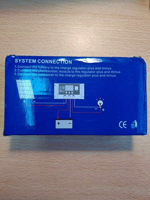 Controlador energia de
painel solar de 12V/24V - 60A