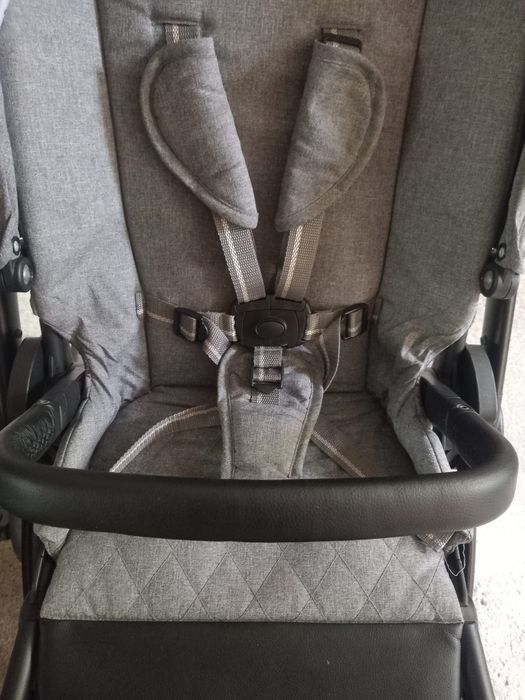 Conjunto de trio Asalvo  Carrinho Bebé, Alcofa e Cadeira e Isofix