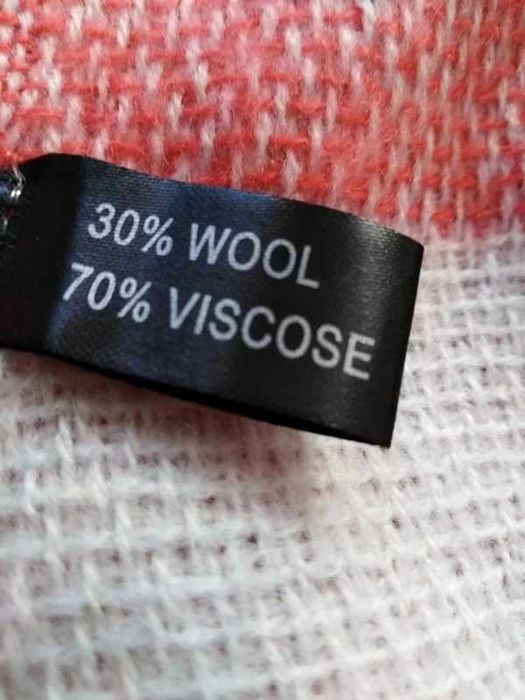 Chusta, szal z wełną