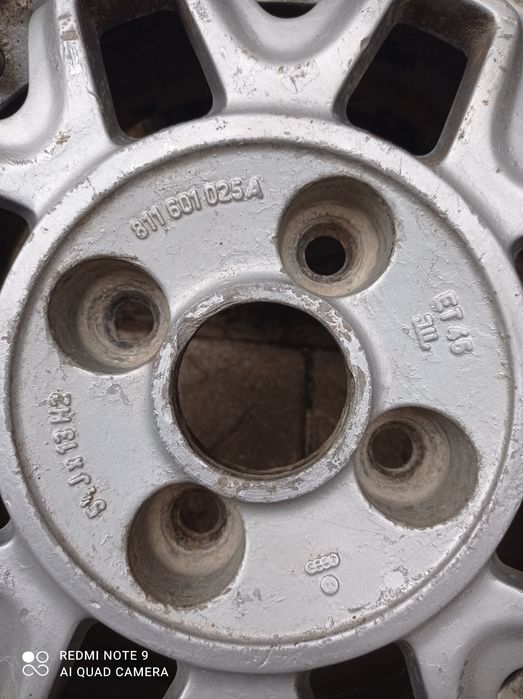 Титаны, легкосплавные диски R13. Ауди 4×100
