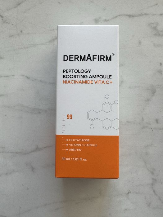 Сироватки Dermafirm. Сироватка-бустер з ніацинамідом та віт.С/ Сироватка з PDRN/Сироватка з астаксантином/Заспокілива сироватка/Пептидна