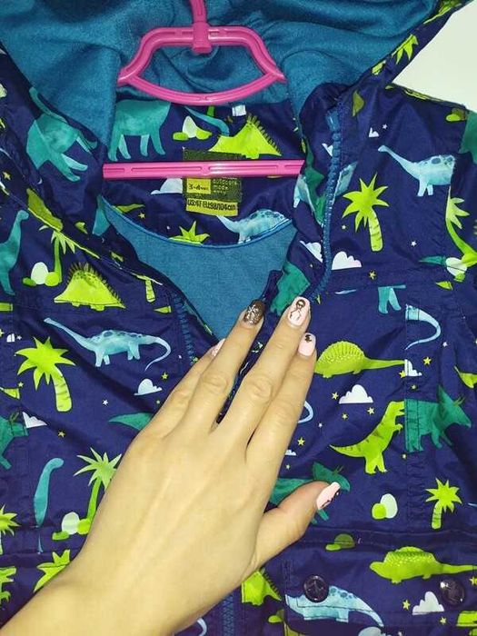 Яркая ветровка динозавры, gelert, размер 98-104