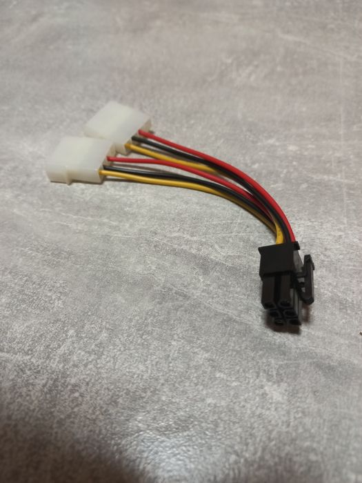 Переходник 6пин-2молекс