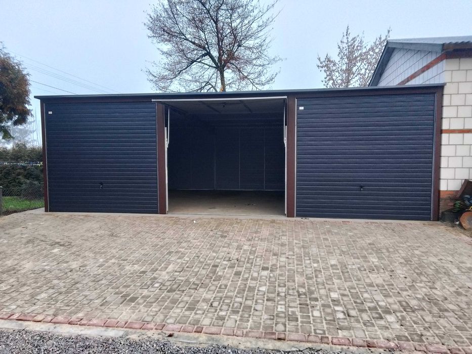 Garaż blaszany 9x6 Profil