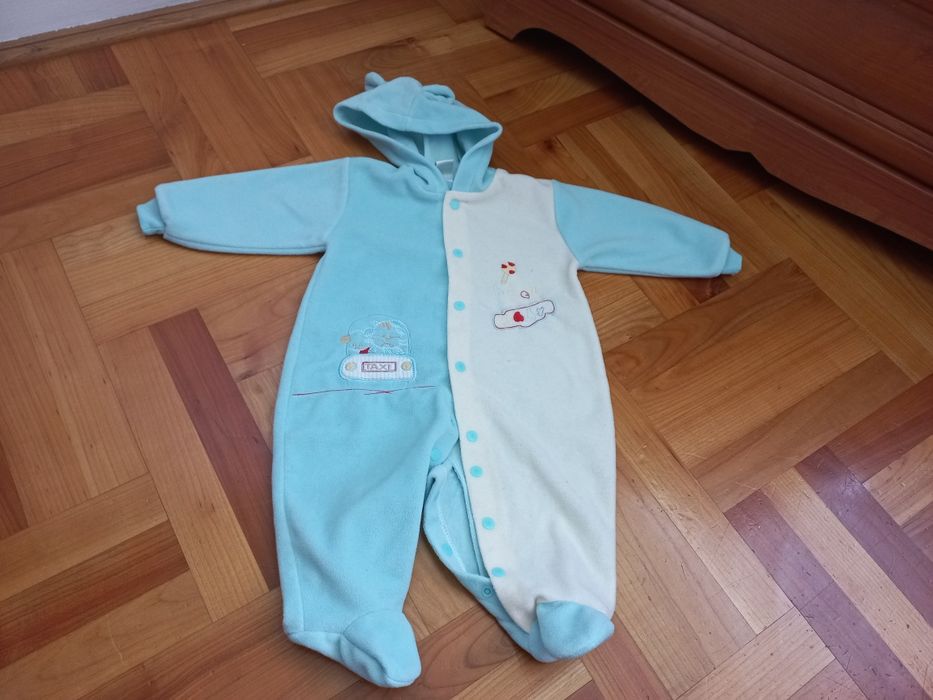 paka ubrań 80 9-12m-cy dziewczynka jesień-zima 32szt 2