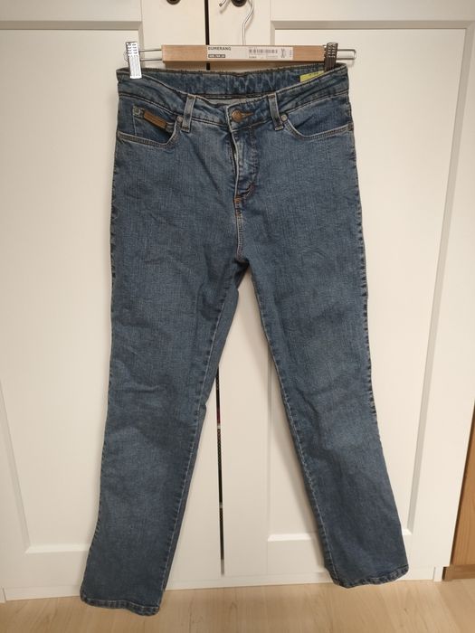 Spodnie Wrangler Red Bod straight leg w28 l30 z zalando Damksie