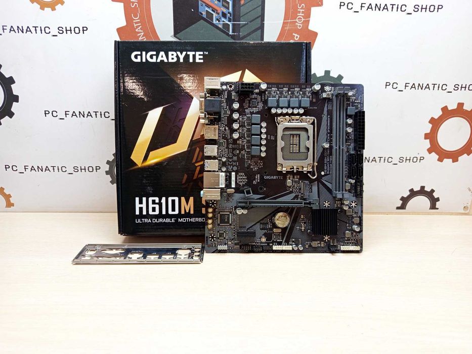 Материнська плата GIGABYTE H610M S2H DDR4 Гарантія 1 місяць