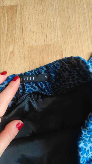 Krótka spódniczka w panterkę Mohito r. 36