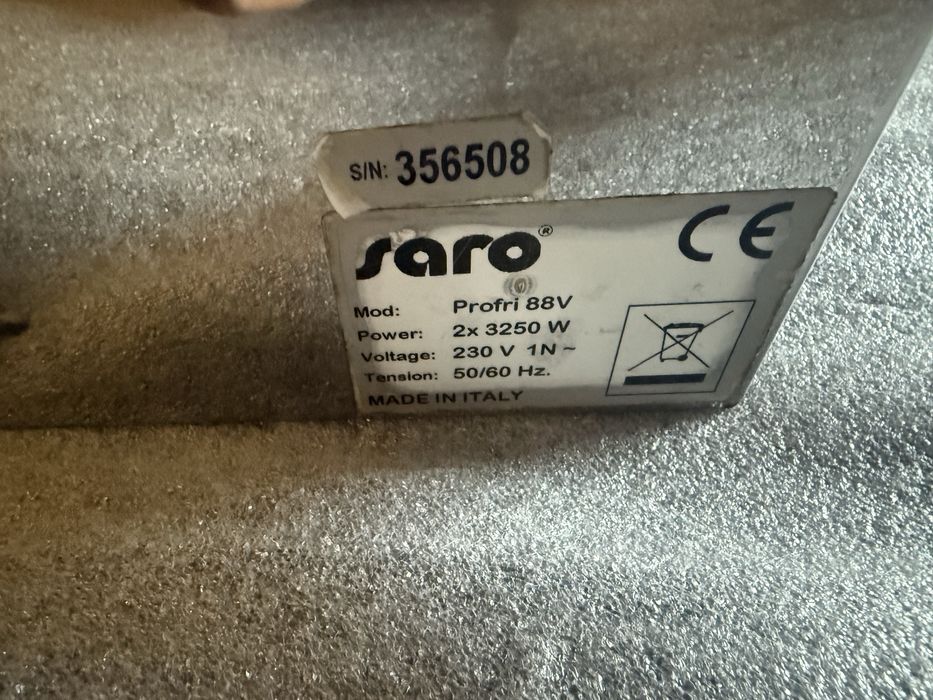 Fritadeira electrica dupla Saro 2x 3.5w troco por gopro ou apple watch