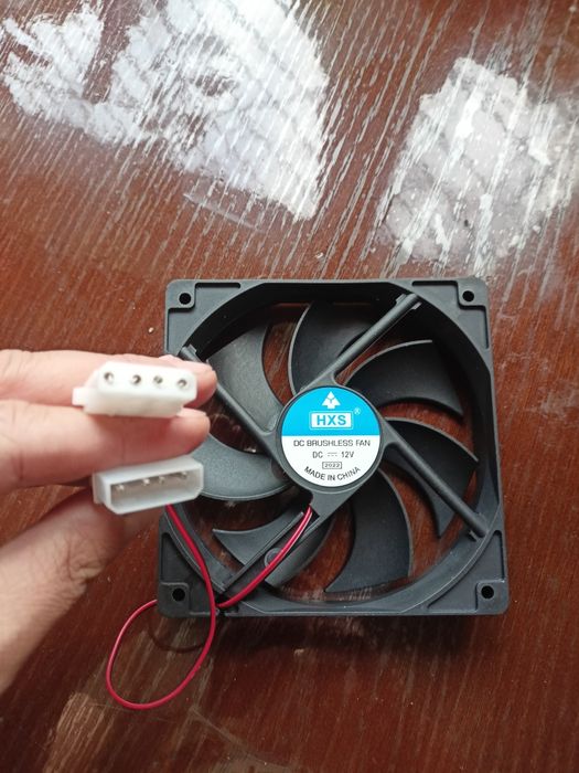 Кулер 120мм 12V для комп'ютера чи майнінг ферми