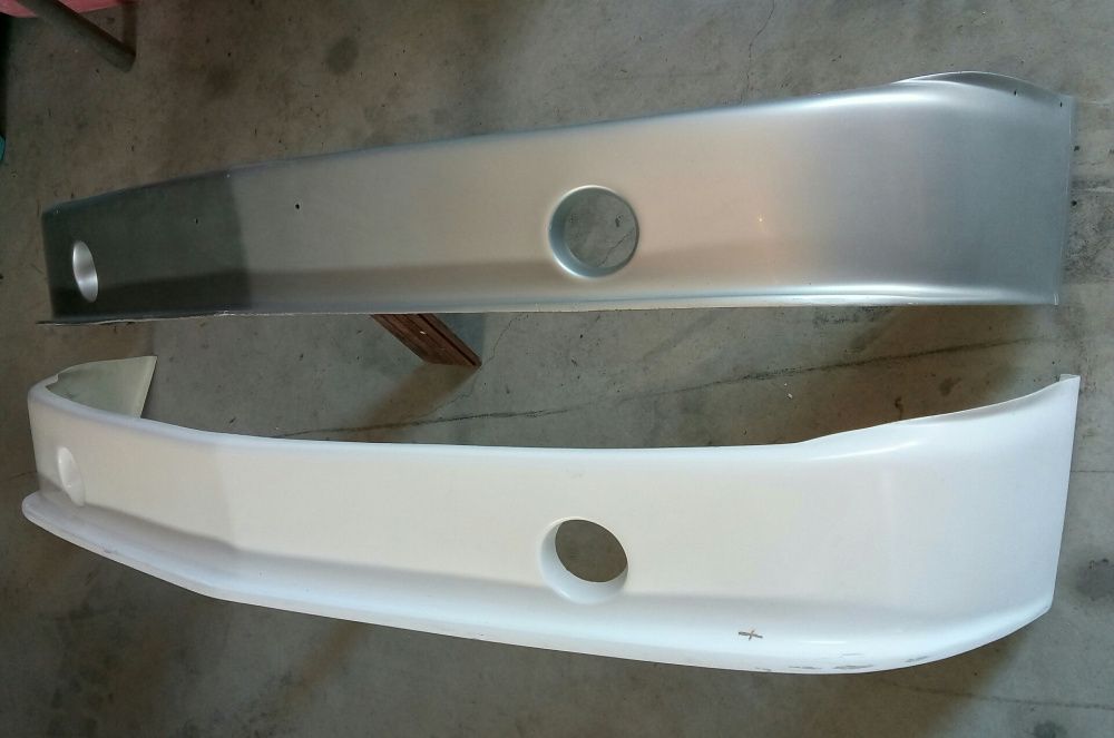Lip avental spoiler bmw e9 batmobile parachoques