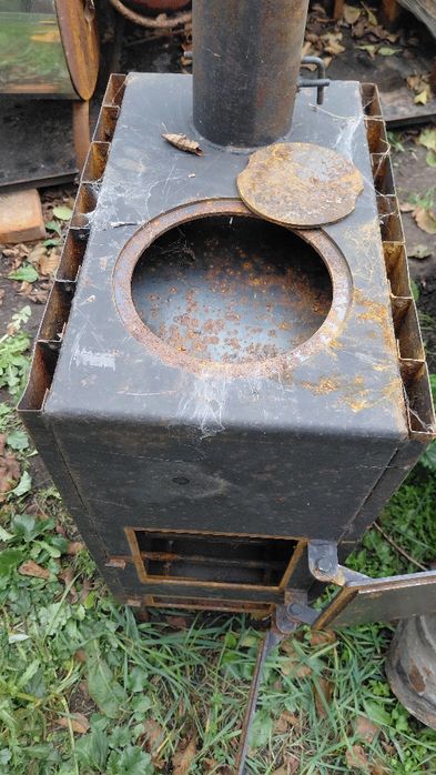 Буржуйка. Буржуйка для гаража.