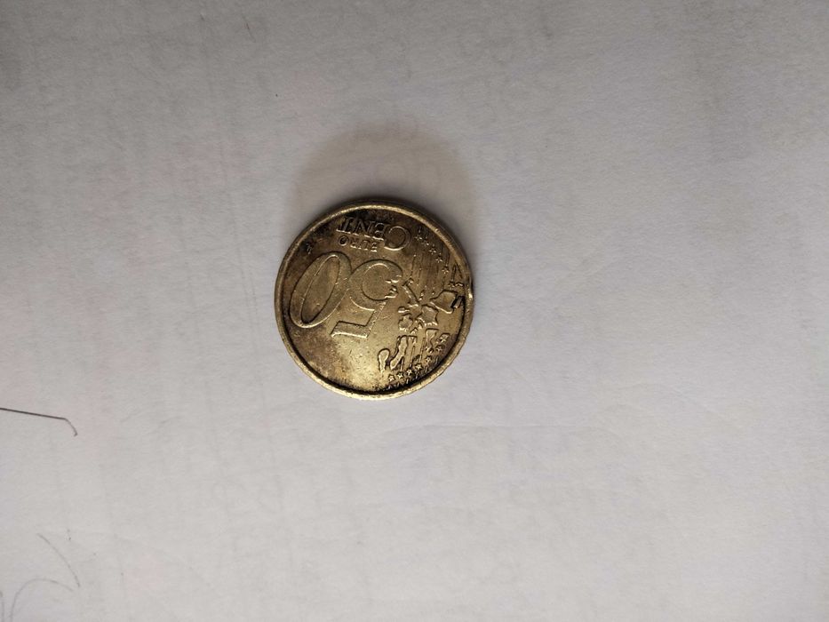 Moeda 50 cêntimos Itália