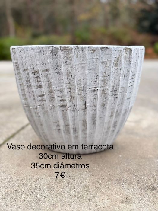 VASOS NOVOS EM TERRACOTA – Venda direta, fechamento de fabricante