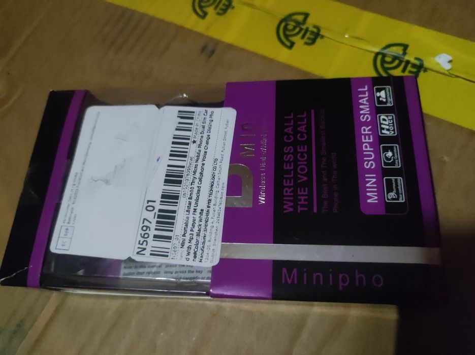 Mini telemóvel novo