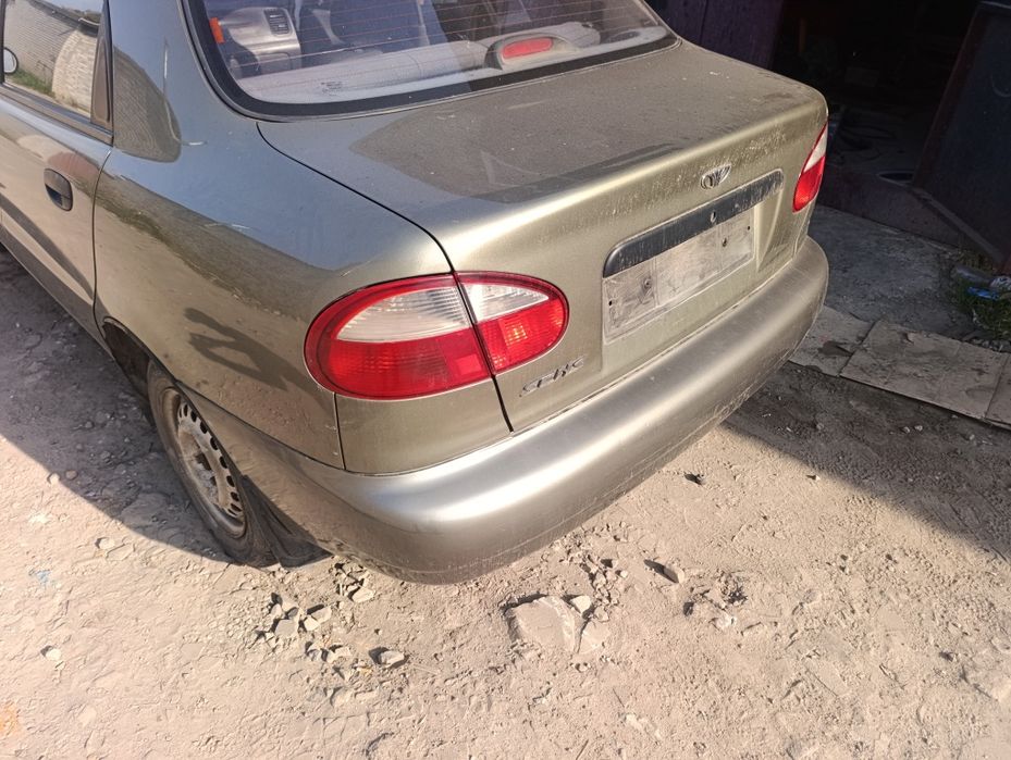 Двері Daewoo сенс ланос з сидінням