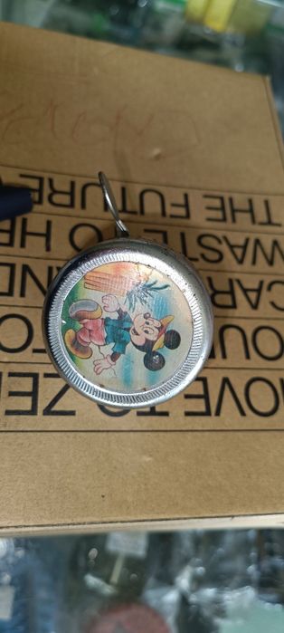 Campainha Ring Ring Mickey antiga