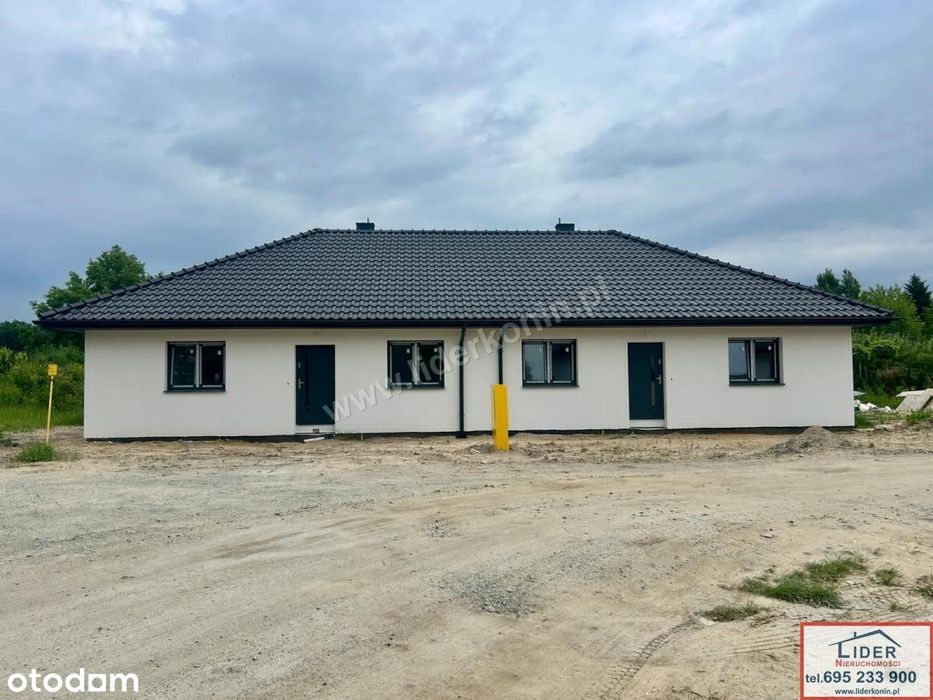 Nowoczesny dom bliźniaczy na sprzedaż – Konin, ul. Okólna