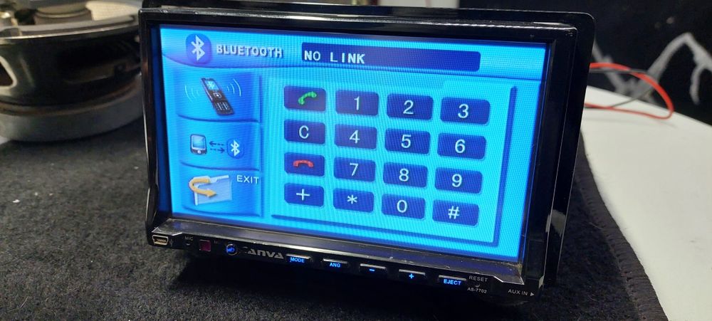 Radio samochodowe dotykowe 2din / bluetooth / usb / dvd  / aux / SD