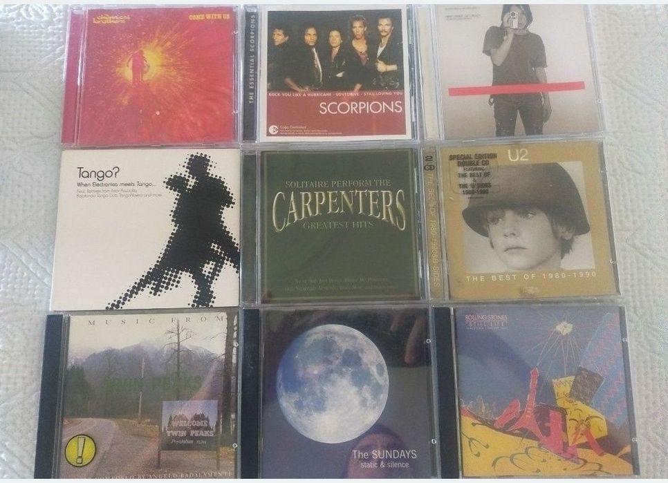 Lote de cds de música
