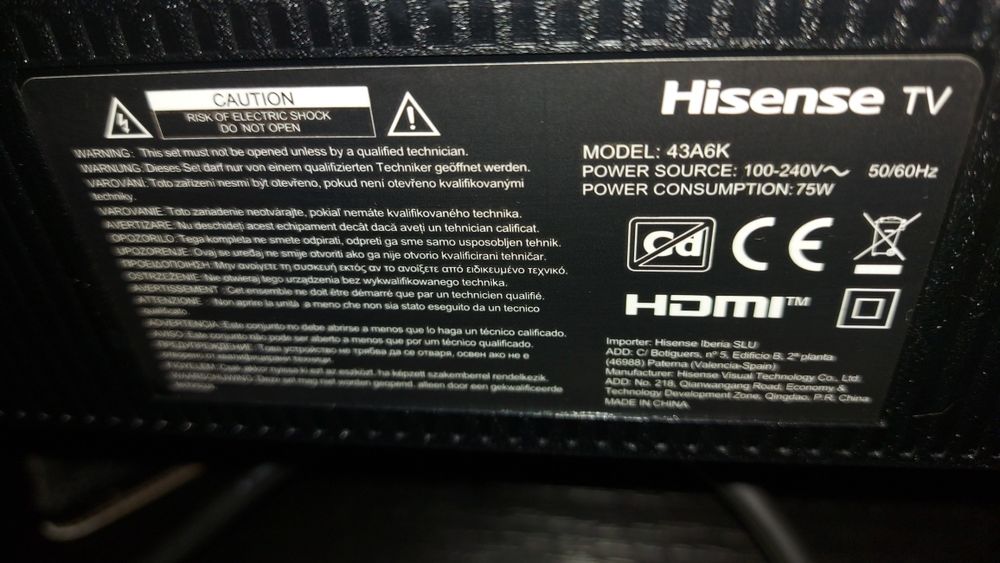 TV Hisense (Bom estado)