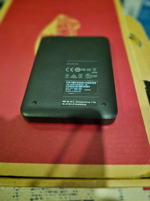 disco WD elements digital 500gb sata de 2.5" USB 3 testado sem anomalia