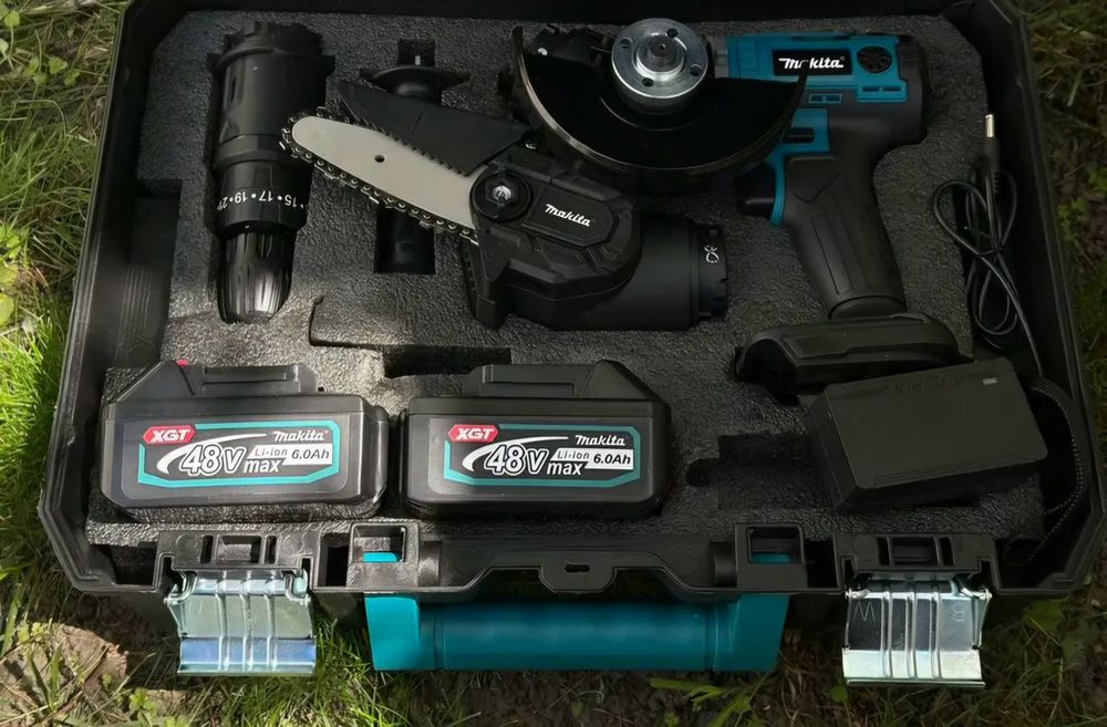 Аккумуляторный Набор Макита 3в1 Болгарка Шуруповерт Пила 36В 6Ач 2Ак