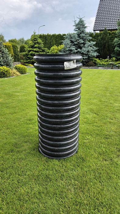 Rura karbowana 425mm 1m Magnaplast RWK deszczówka, na roślinki, studzienka