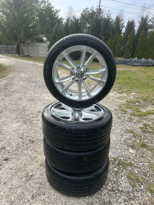 Oryginalne Koła alufelgi Audi Vw cc 5x112 17 cali 235/45r17
