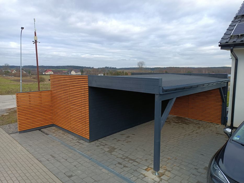 Wiata samochodowa,domek,altana,drewutnia,szopa Woodstorm