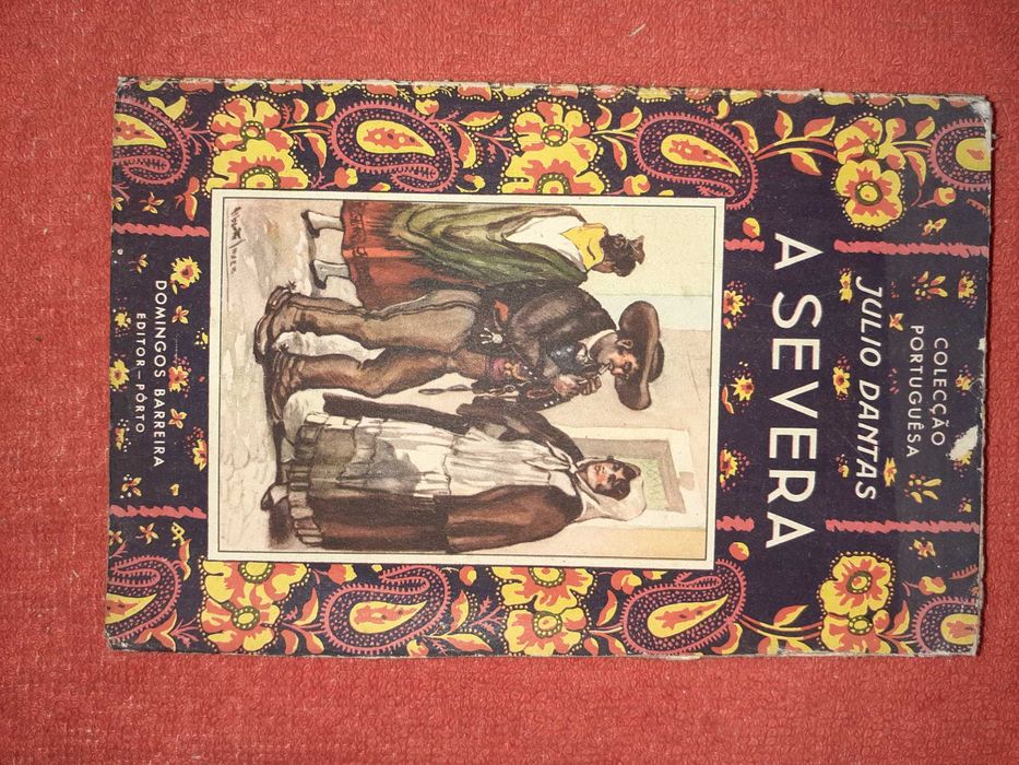 Livro Antigo-A Severa-Romance-Raro