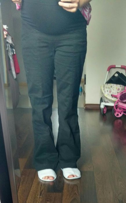 Spodnie ciążowe materiałowe BRANCO roz. 38