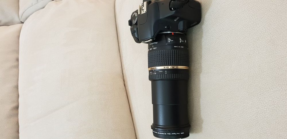 Canon 450d + lente Tamron