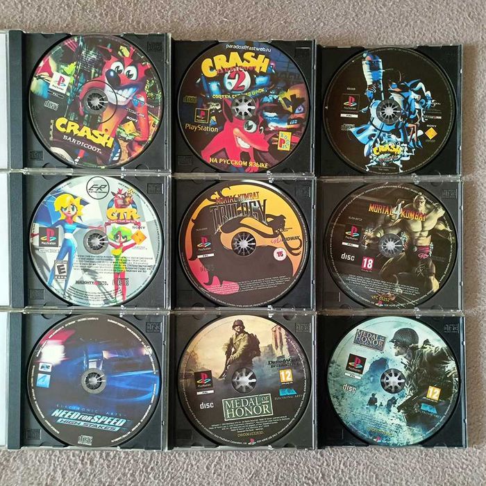 Диск Medal of Honor для Sony Playstation 1