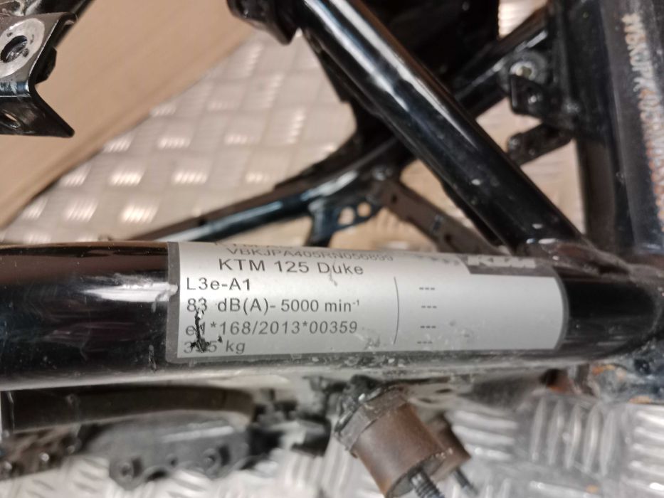 Ktm Duke 125 Nowy Model 2024 ! Rama ! Dokumenty ! Brief ! 390 / 125 !