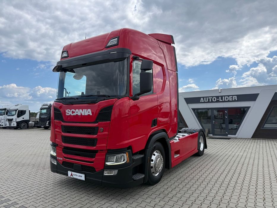 Scania R500 / RETARDER / ALUMINIOWE FELGI / TYŁ 4 PODUSZKI / KOŁA 315/70 / Z FRANCJI / STAN BDB / / /