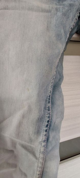 Spodnie jeansowe dżinsowe dziny rurki proste biodrowki S M na wysoką o