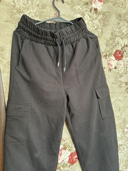 Карго штани чорні