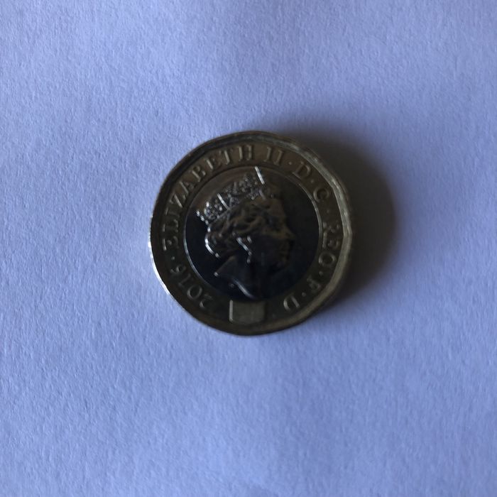 Moeda Libra one pound 2016 Elisabeth II