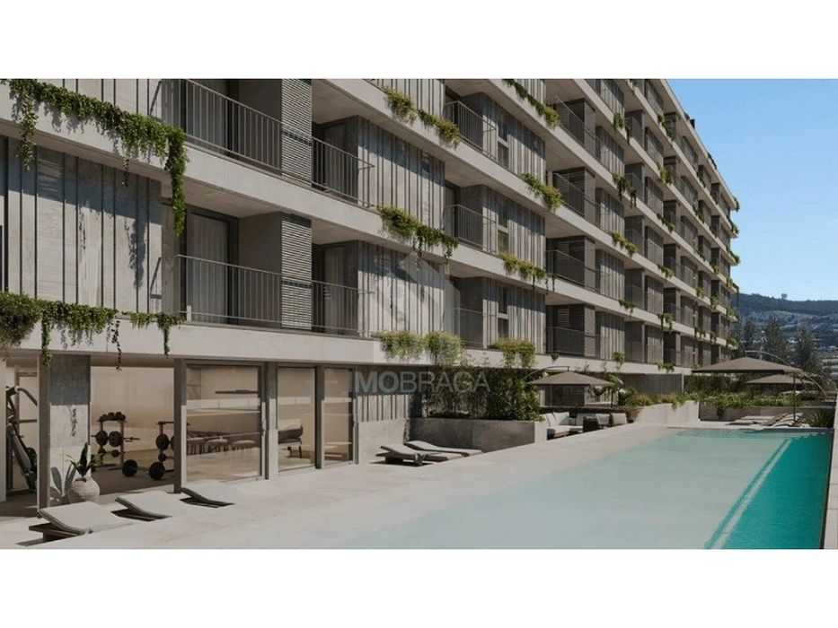 Fantástico Apartamento T0 Novo em São Vítor, Braga - Conclusão 1º S...
