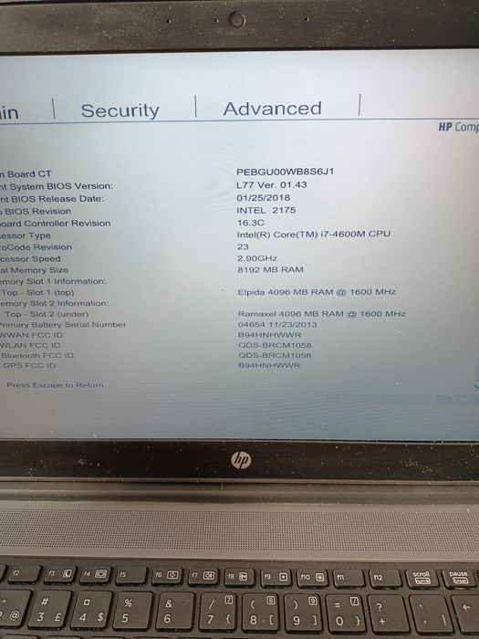 HP ProBook 640 G1 i7
